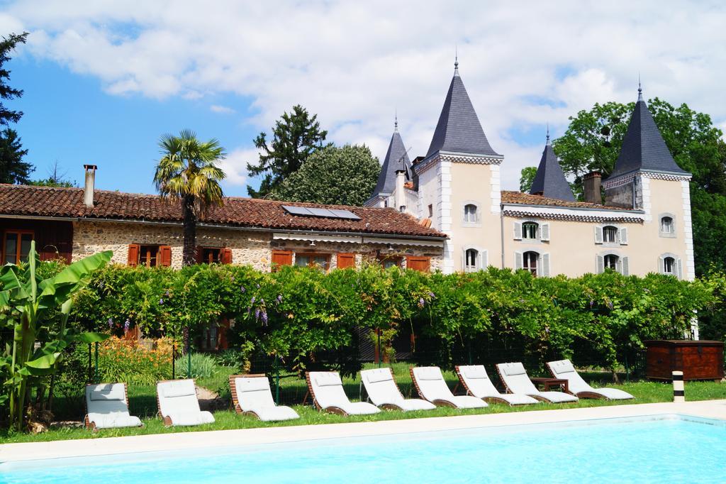 Hotel Logis - Chateau De Beauregard Saint-Girons  Εξωτερικό φωτογραφία